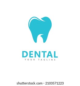 Plantilla de diseño de logotipo de concepto dental