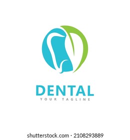 Dental Concept Logo Design Template