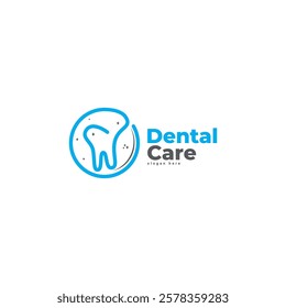 Dental creative idea logo wordmark. Dental Health, dental care and dental clinic. Logo for health, dentist and clinic.