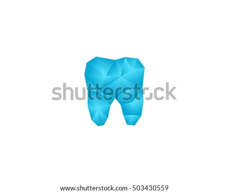 Dental Cristal Logo Design Template