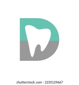 dental D 2 logo icon template