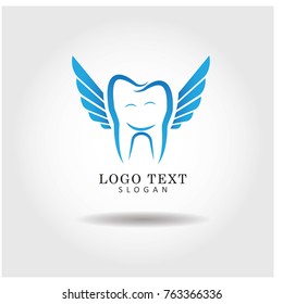 Dental & Dentist Clinic Vector Logo Icon Template