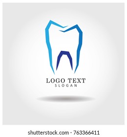 Dental & Dentist Clinic Vector Logo Icon Template