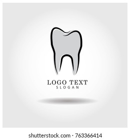 Dental & Dentist Clinic Vector Logo Icon Template