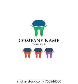DENTAL DENTIST DENTISTRY LOGO VECTOR