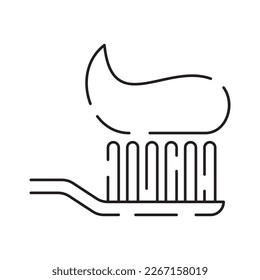 Dental or dentist. Hospital and medical care thin line icon. Outline symbol collection. Editable vector stroke. Tooth