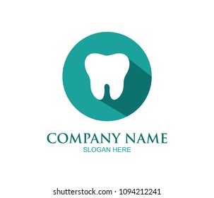 dental dentistry vector icon symbol logo design template
