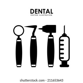 dental design over white background vector illustration