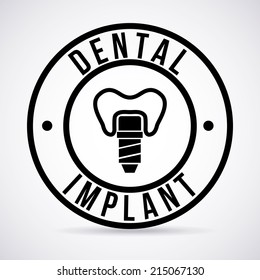 dental design over white background vector illustration