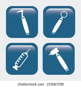 dental design over white background vector illustration