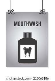 dental design over white background vector illustration