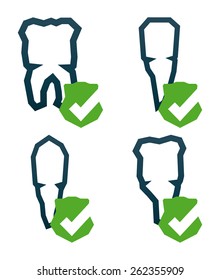 Dental design over white background,vector illustration.
