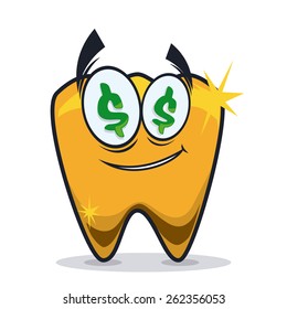 Dental design over white background,vector illustration.