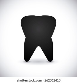 Dental design over white background,vector illustration.