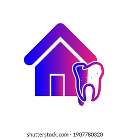 Dental Doctor Icon. Home Dental Care, Dental Care, Find Doctor Icon.