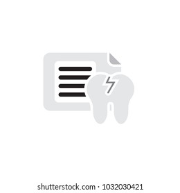 Dental Document Logo Icon Design