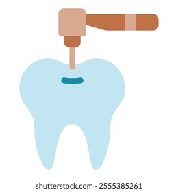 Dental Drill icon for web, app, infographic, etc