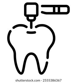 Dental Drill icon for web, app, infographic, etc