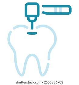 Dental Drill icon for web, app, infographic, etc