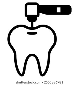 Dental Drill icon for web, app, infographic, etc