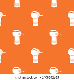 Dental drill pattern vector orange for any web design best