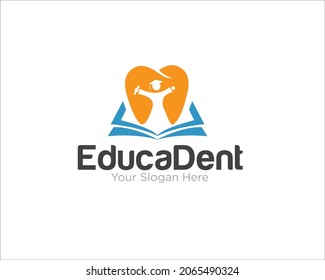 dental education logo designs for university or school logo