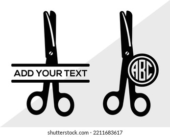 Dental Equipments Monogram SVG Printable Vector Illustration