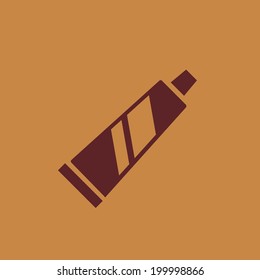 Icono plano dental