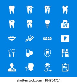 Dental Flat Icons