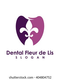 Dental fleur de lis