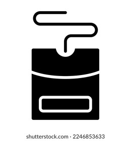 Icono de hilo dental, adecuado para una amplia gama de proyectos creativos digitales. 
