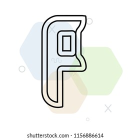 Dental floss icon vector can be used as png, Dental floss