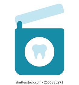 Dental Floss icon for web, app, infographic, etc