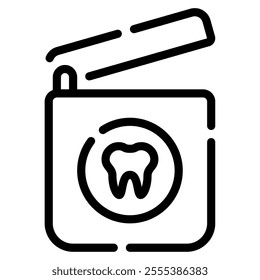 Dental Floss icon for web, app, infographic, etc