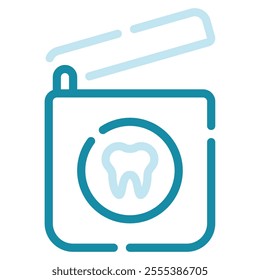 Dental Floss icon for web, app, infographic, etc