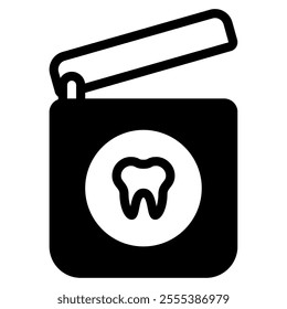 Dental Floss icon for web, app, infographic, etc