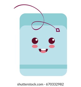 Dental Floss kawaii character