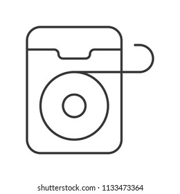 Dental Floss Simple Outline Icon