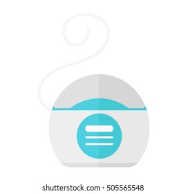 Dental floss vector