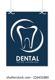 dental graphic design , vector illustration