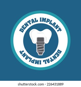 dental graphic design , vector illustration
