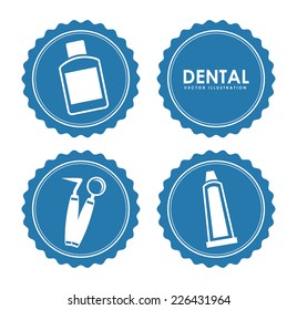 dental graphic design , vector illustration