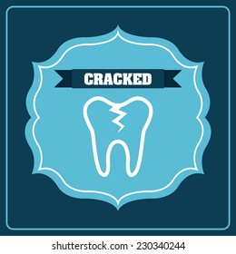 dental graphic design , vector illustration