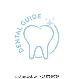 Dental Guide, Dental Health, Dental Cleaning, Teeth Icon, Tooth Icon, Mouth Hygiene, Dental Teeth Graphic, Vector Illustration Background	