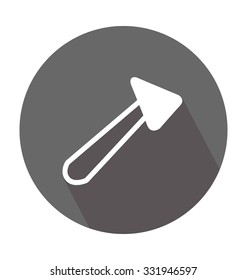 Dental Hammer Colored Vector Icon
