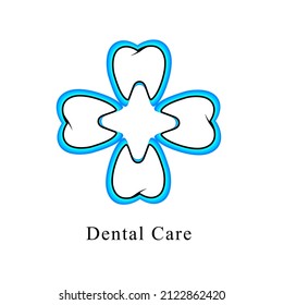 Dental Health Care Logo Vector 