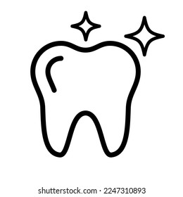 Salud dental. Limpieza dental, icono de dientes, icono dental. Higiene de la boca, Gráfica de dientes dentales, fondo de ilustración vectorial