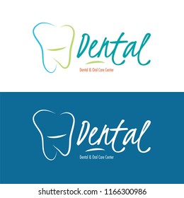 Dental health Clinic Concept Logo Template