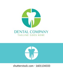 Dental Health Logo and Icon Vector Template