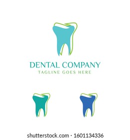 Dental Health Logo and Icon Vector Template